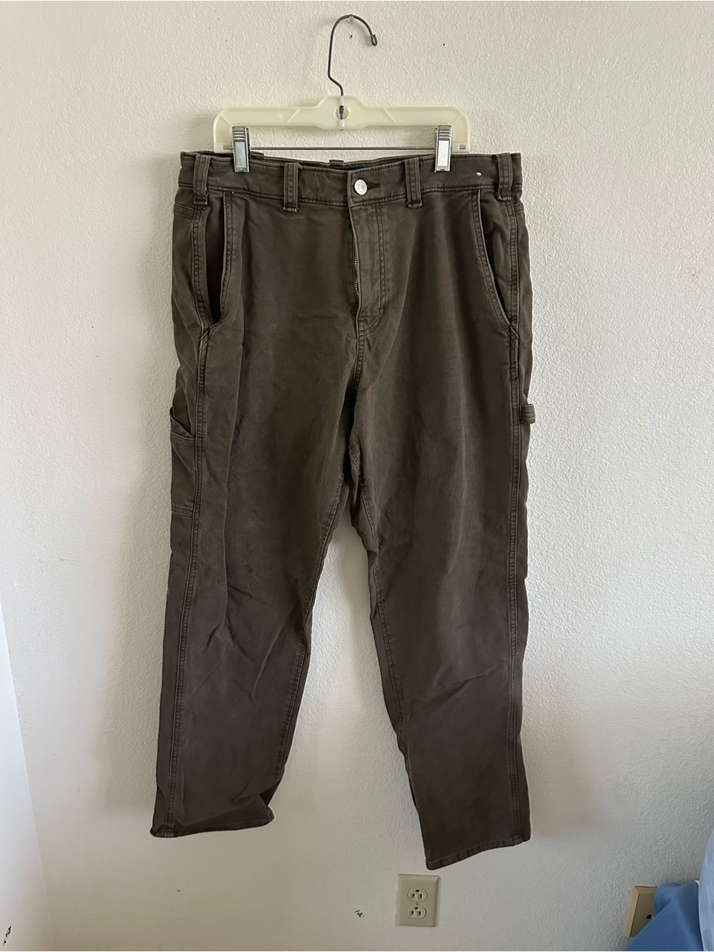 Abercrombie & Fitch Men's Brown Utility Pants